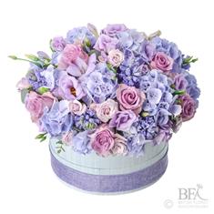 Luxury Lilac Hat Box