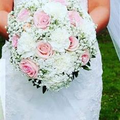 Bridal Hand-tied Bouquet Pink