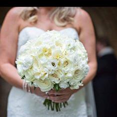 Bridal Hand-tied Bouquet White