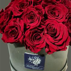 Infinity Rose Box Red