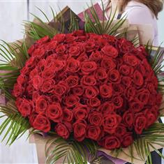 100 Luxury Rose Bouquet