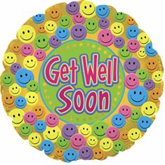 Get Well Soon Smiley Faces