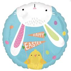 CHICK AND BUNNY EASTER BALLOON