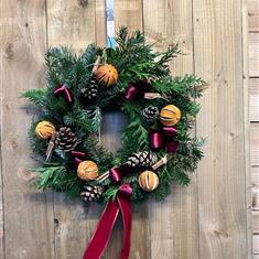 Orange and Spice Wreath