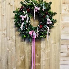 Pretty in Pink Wreath