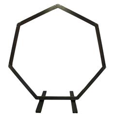 Wooden Rustic Hexagonal Arch Hire 