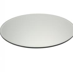 Glass Mirror Plate Hire 40CM