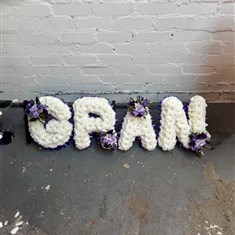 Gran Floral Letter Tribute 