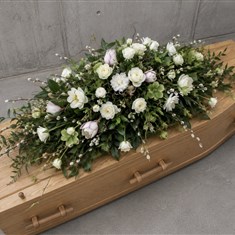 Natural Woodland Casket Spray